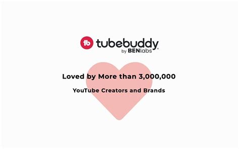 tubebuddy chrome|Grow Your YouTube Channel with TubeBuddy Extension